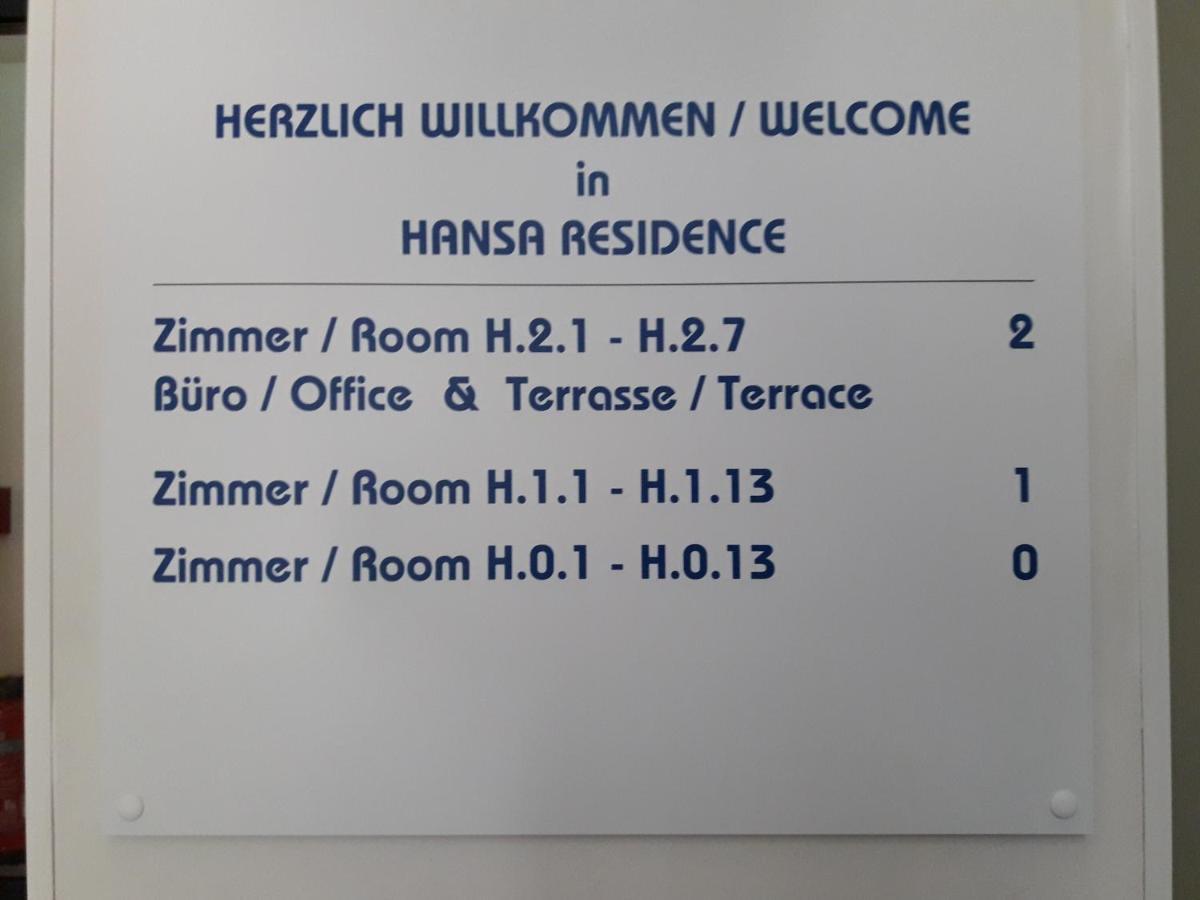 Gaestehaus Hansa Residence Hamburg Luaran gambar